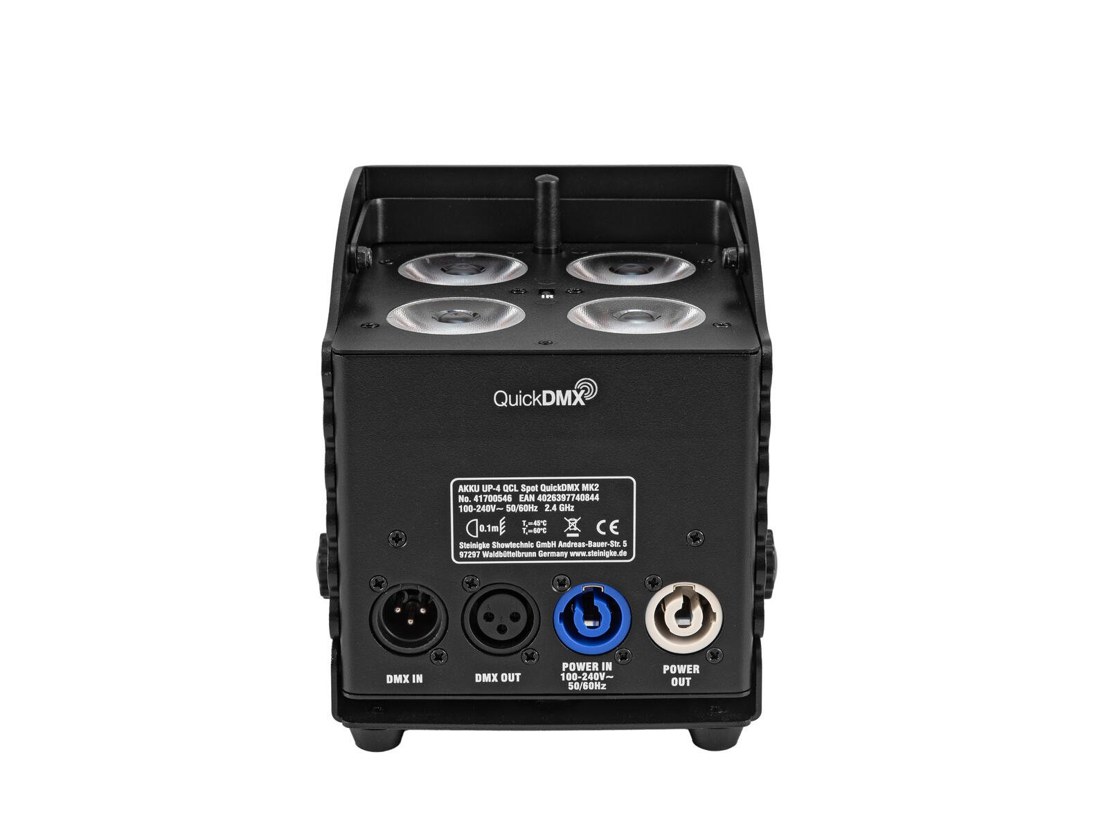  AKKU UP-4 QCL Spot QuickDMX MK2